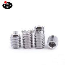 Hot Sale Jinghong SS304 Allen Head Hex Socket Flat Point End Grub Headless Bolt DIN913 Set Screw thumbnail-5