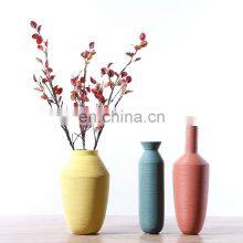 ENO Flower Set Vase Ceramic Table Set up Modern Fashionable White Flower. thumbnail-3