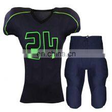 American Football Shirts,Custom Sublimated American Football Uniform,Football Kit With Customized Sizes-logos thumbnail-4
