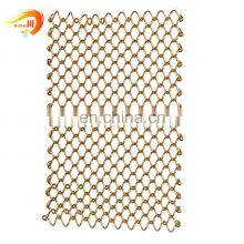 20 mm Hole Stainless Steel Ring Mesh Metal Chain Mail Fabric