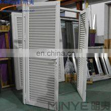 Anti-wind Design Fixed Aluminum Louver Aluminum Plantation Shutter thumbnail-2