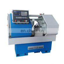 Siemens Fanuc and GSK Cnc Control System CK6132x500 Flat Bed Cnc Lathe From China Factory With CE thumbnail-3
