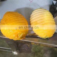 Shanghai Industrial Full Automatic PLC Stainless Steel Fruit Mango Peeling & Half-cut Pit Removing Machine Peeler Equipment thumbnail-2
