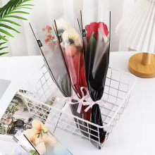 China Factory Hot Selling Fresh Flower Packaging High Quality Fresh Flower Bag Flower Sleeve For Birthday Gift thumbnail-2