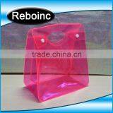 Clear Pvc Plastic Bag With Snap Button Mini Plastic Pvc Bag