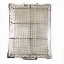 Professional Customized 304 316 316L Stainless Steel Woven Wire Mesh Basket For Medical Disinfection