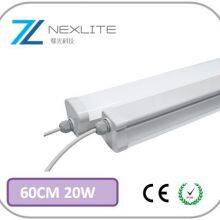 Industrial Tri-Proof Light for Warehouse Garage & Workshop Waterproof LED Tube 20W 40W 60W 0.6m 1.2m 1.5m Versions Available
