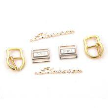 Fashion Bag Hardware Decoration Accessories Metal Nameplate Plate Custom Corrosion Resistant Logo Bag Parts Accessories thumbnail-3