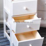 2016 Zakka Practical White Wooden Storage Box Cosmetic Case thumbnail-4