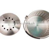 2016 Hot Saling 1gallon Kitchen Stainless Steel Compost Bin, Compost Pail With Lid and Carbon thumbnail-2