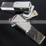 LED Red Green Blue White Light USB Flash Driver Crystal Usb Flash Driver Quality Choice thumbnail-3