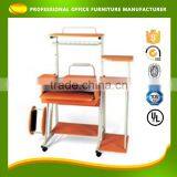 OEM Production Low Price Mobile Solid PC Computer Wood Slab Desk