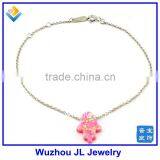 2016 Браслет в форме сердца из опала. Браслет с синим сердцем из опального камня. Серебряный браслет с сердцем из опала, покрытый 18K thumbnail-2