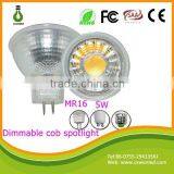 Good Quality Competitive Mr16 Spotlight 220v Dimmable Recessed Spot Lamps 5w Glass Spot With ce Saa Rohs
