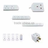 4way UK Socket Power Strip Surge Protector Ith Separate Switches thumbnail-3