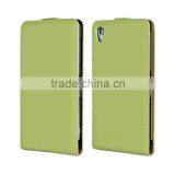 For Sony Z2 Flip genuine leather cover case