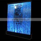 Home Decorative Acrylic LED Water Bubble Wall, Red Bubbling Water Fountain thumbnail-6