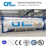 20ft 40ft ISO Tank Container for LOX/LIN/Lar/LCo2/LNG/LPG