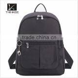 Unisex Black School Bag China Custom Logo 50 Pcs Moq Cheap School Bag