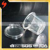 ISO Standard PET 7oz Disposable Cookies Cups With Lid