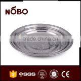Wholesale Delicacy Stainless Steel With Decorative Design Plate thumbnail-3