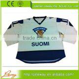 Cheap Sublimated 100% Polyester Inline Ice Hockey Jerseys Sublimated Rugby Shirt