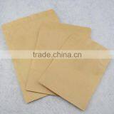 Food Grade Stand up Zipper Kraft Paper Bag With Clear Window Accept Custom Printing thumbnail-3