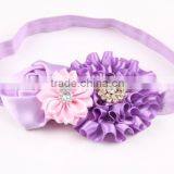 Double Elegant Flowers Elastic Pony Hair Bands Hair Accessories for Dreadlocks thumbnail-1