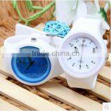 cheap custom fashion silicone jelly watch