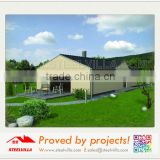 Light Weight Fiber Cement Insulation Panel Prefab Home with solar panel solution