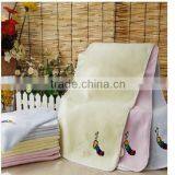 Factory Direct Sales 100% Cotton Cut Pile Embroidery Soft Face Towel