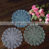 18cm Hand Crochet Flower Doilies,Decorative Table Round Doilies for Sale thumbnail-2