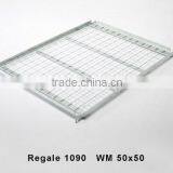 1090*760 Wire Mesh Cart, Metal Flower Rack, Transporting Trolley Cart thumbnail-1