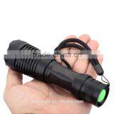 Mini Handy Portable Outdoor Zoomable Adjustable Focus CRE E XM-L T6 5 Modes 2000LM LED Flashlight Torch Light Lamp thumbnail-2