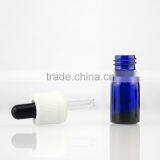 5 ml Wholesale Blue Glass Essential Oil Dropper Bottle Good Quality Dropper Bottle thumbnail-6