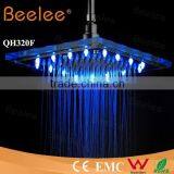 Ceiling Mounted Led Rain Shower Head Bathroom Brass Top Shower thumbnail-2