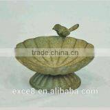 Antique Small Cast Iron Bird Feeder for Garden Wholesale