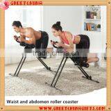 New Waist Abdominal Trainer AB Rollers Coaster Twister Entire Body Exercise Home Gym Fitness Training Equipment thumbnail-2