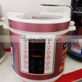 2016 Chinese Round Purple Stainless Steel Housing Digital 6L Electric Quick Rice Pressure Cooker 8-in-1 Multi Food Cookers thumbnail-2
