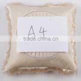 Beige Color Decorative Pillow Case for Sublimation Printing thumbnail-2