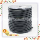 Stiched Round Nappa Sheep Skin Leather Cord White 7mm thumbnail-4