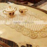 30cm x 46cm PVC Lace Oval Doilies Placemat