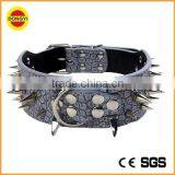 High Quality Pet Dog Collar Pet Collar Factory Dog Collar Genuine Leather thumbnail-2