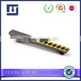 Newest Custom Metal Tie Clip With Plated Gun Black High-end Tie Clip thumbnail-1