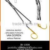 Van Doren Cervical Biopsy Specimen Forceps, Biopsy Forceps,