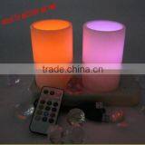 Wireless Rechargeable Led Plastic Candle With USB Wire thumbnail-2