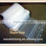 Wholesale Zlb-12610x20 cm 3.9 x 7.8 Inch Ziplock Poly Plastic Zipper Bags Pocket Big Transparent thumbnail-1