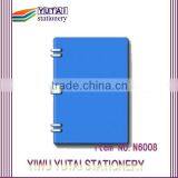 Hot Sale School Soft Board Blank Blue Cover Spiral Notebook