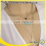 Blue Crystal Intimate Fashion Teen Necklace Jewelry, Teenage Fashion Jewelry thumbnail-5