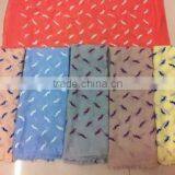 2015 New Design TR Cotton Multi-color Mustache Scarf thumbnail-1